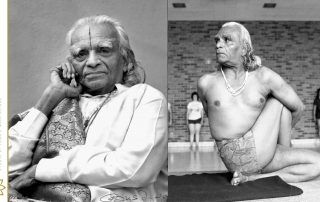 Iyengar maestro di yoga