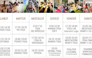 yoga a fossano orari